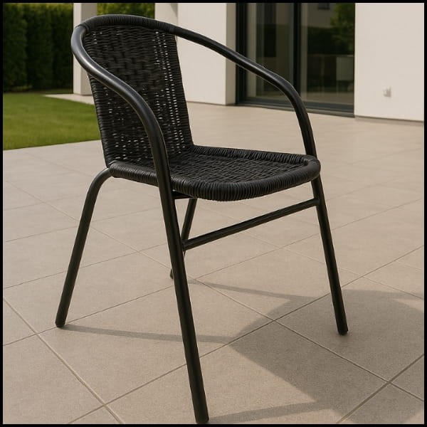 Antarcytowe krzesło ogrodowe balkonowe na balkon taras technorattan fotel BISTRO (5).jpg