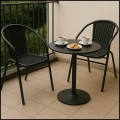 Krzesło ogrodowe balkonowe na balkon taras technorattan fotel BISTRO  (11).jpg