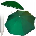 Zielony parasol ogrodowy plażowy na balkon taras łamany z falbaną 240 cm  (5).jpg