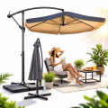 Duży parasol ogrodowy składany wysięgnik mocny solidny, średnica 3m (2).png