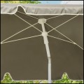 Beżowy parasol balkonowy, 200x130cm prostokątny,  łamany, ogrodowy,