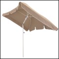 Beżowy parasol balkonowy, 200x130cm prostokątny,  łamany, ogrodowy,