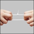 Białe opaski zaciskowe 2,5x200mm, 100 szt. opaski kablowe trytytki  (4).jpg