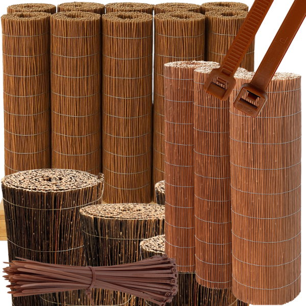 Mata wiklinowa 120x500 cm maty wiklinowe naturalna gęsta osłona 100x opaski.png