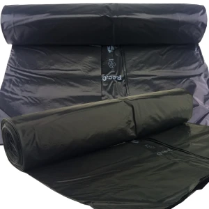 25x worki na odpady 70L śmieci grube 50 mikr. wytrzymałe rolka czarne