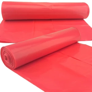 25x worki na odpady 70L śmieci grube 50 mikr. wytrzymałe rolka czerwone