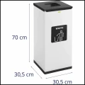 Kosz do segregacji 60L odpady zmieszane stalowy 30.5x30 (6).jpg