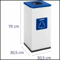 Kosz do segregacji 60L odpady na papier stalowy 30.5x30 (6).jpg