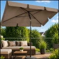 Beżowy parasol balkonowy 200x130cm prostokątny,  łamany, ogrodowy00.jpg.jpg