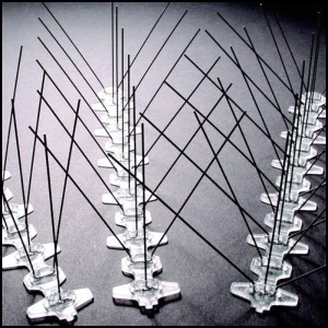 Gęste kolce 50 cm na ptaki gołębie nierdzewne kolce przeciw ptakom polipropylen 60 szt. 