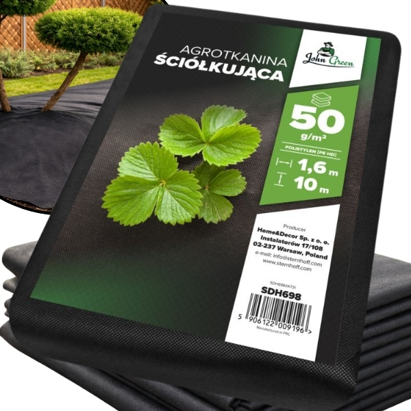 Gruba agrowłóknina 1,6 x 10 m 50 g na chwasty agrotkanina czarna antychwastowa (7).jpg