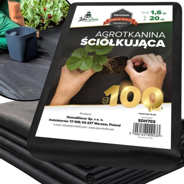 Gruba agrowłóknina 1,6 x 20 m 100 g na chwasty agrotkanina czarna antychwastowa   (1).jpg