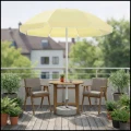 Cytrynowy parasol do ogrodu  plażowy na balkon taras łamany z falbaną 240 cm (5).jpg