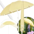 Cytrynowy parasol do ogrodu  plażowy na balkon taras łamany z falbaną 240 cm (7).jpg