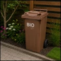 Brązowy pojemnik z klapą kubeł kosz na BIO odpady śmieci z atestami  120 L (1).jpg