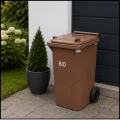 Brązowy pojemnik z klapą kubeł kosz na BIO odpady wentylowany z atestami  240 L (4).jpg