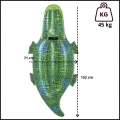 Dmuchany materac wodny plażowy do pływania krokodyl 152 × 71 cm duży  (1).jpg