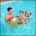 Dmuchany materac wodny plażowy do pływania łódka miś 109 × 69 cm duży (7).jpg