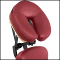 Krzesło do masażu składane do 130 kg czerwone wygodne  (5).jpg