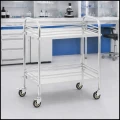 Wózek laboratoryjny zabiegowy kosmetyczny ze stali 2 półki 73 x 44 x 86 cm 20 kg (2).jpg