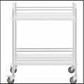 Wózek laboratoryjny zabiegowy kosmetyczny ze stali 2 półki 73 x 44 x 86 cm 20 kg (8).jpg