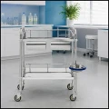 Wózek laboratoryjny zabiegowy kosmetyczny ze stali 2 półki 2 szuflady 65 x 60 x 86 cm 20 kg (10).jpg