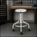 Taboret na kołach stołek laboratoryjny warsztatowy ze stali nierdzewnej 45-60 cm do 100 kg kosmetyczny (1).jpg