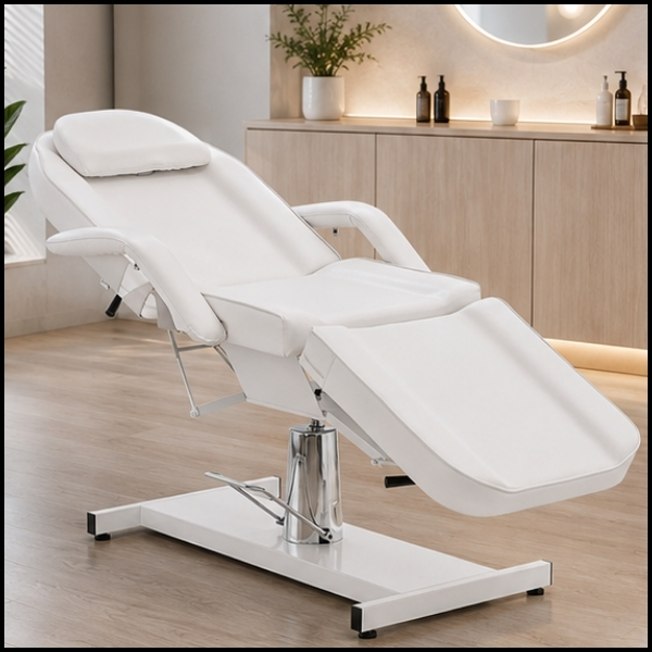 Biały elektryczny fotel kosmetyczny do tatuażu masażu spa CAPUA (6).jpg