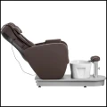 Brązowy fotel podologiczny kosmetyczny do pedicure z brodzikiem elektryczny BOGOTA (7).jpg