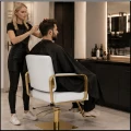 Biało złoty fotel fryzjerski barberski kosmetyczny z podnóżkiem Physa OTLEY  (1).jpg