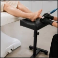 Czarny podnóżek kosmetyczny do pedicure regulowana wysokość do 75 cm do 80 kg  (8).jpg