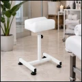 Biały podnóżek kosmetyczny do pedicure regulowana wysokość 47-67cm do 80 kg (6).jpg