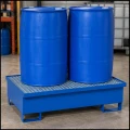 Wanna wychwytowa metalowa na 2 beczki 200L 120x80cm (8).jpg