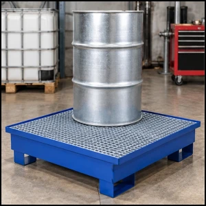 Wanna wychwytowa metalowa na 4 beczki 200L 120x120cm