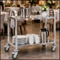Solidny wózek kelnerski 2 półkowy ze stali nierdzewnej Royal Catering (1).jpg