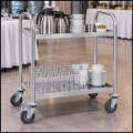 Wózek kelnerski cateringowy 2 półkowy ze stali nierdzewnej do 150kg Royal Catering (3).jpg