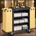 Wózek serwisowy hotelowy do sprzatania 2 worki 3 półki do 150 kg (5).jpg