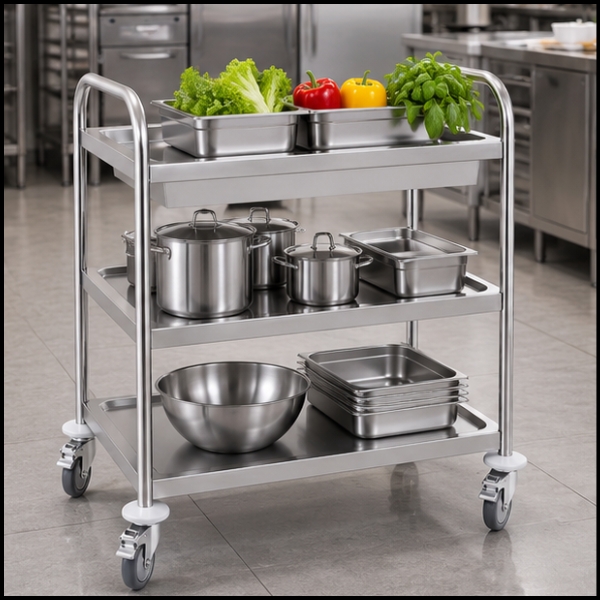 Wózek kelnerski ze stali nierdzewnej - 3 półki Royal Catering (8).jpg