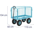 Niebieski wózek transportowy gospodarczy składany do 400 kg (9) — kopia.jpg