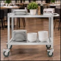 Wózek kelnerski cateringowy do serwowania 2 półki 80 x 57 cm do 100 kg Royal Catering (6).jpg