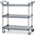 Wózek kelnerski serwisowy do 150 kg 3-półki 842x486 mm obrotowe koła (3).jpg