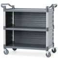 Wózek kelnerski serwisowy z bocznymi panelami do 150 kg 3-półki 842x486 mm (3).jpg