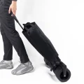 Wózek plażowy turystyczny składany z siatką szerokimi kołami do 100 kg (7).webp