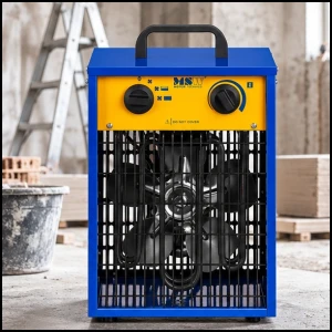 Nagrzewnica dmuchawa budowlana do suszenia ścian tynku prostokątna 230V 3300W