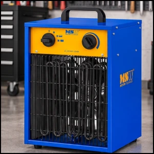 Nagrzewnica 400V 9000W dmuchawa budowlana do suszenia ścian tynku prostokątna