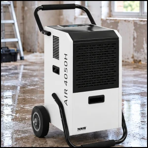 Osuszacz powietrza pochłaniacz wilgoci przemysłowy budowlany 860 W 628 m3/h do 65 m2