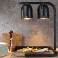 Lampa grzewcza do podgrzewania frytek potraw czarna 500 W  Hendi  (1).jpg