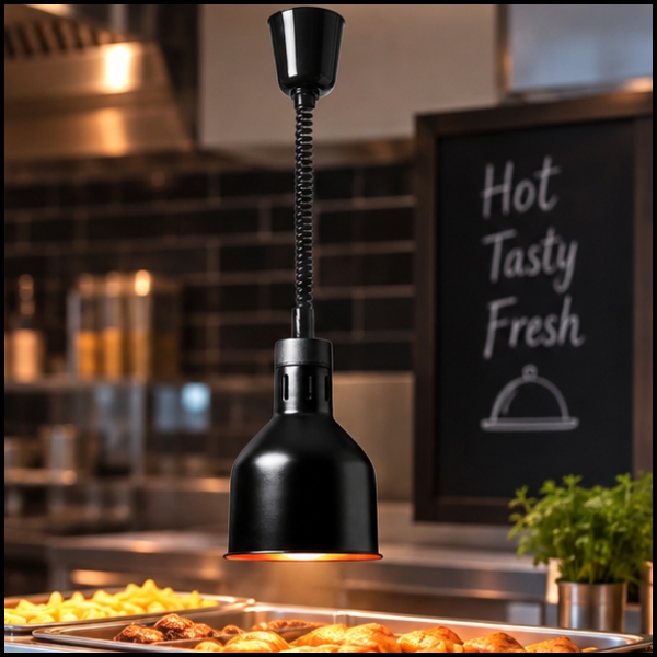 Lampa grzewcza do potraw na podczerwień IR wisząca czarna śr. 17 cm 250 W (2).jpg