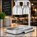 Lampa grzewcza do podgrzewania potraw dań stołowa 2 x 275W Royal Catering  (3).jpg
