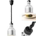 Lampa grzewcza do potraw na podczerwień IR wisząca srebrna śr. 17.5 cm 250 W (5).jpg